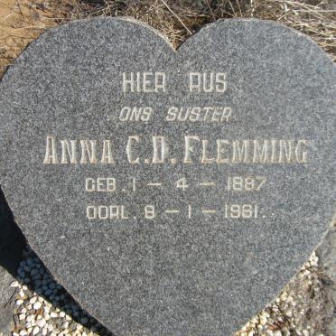 FLEMMING Anna C.D. 1887-1961