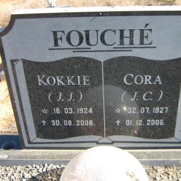 FOUCHE J.J. 1924-2006 &amp; J.C. 1927-2005