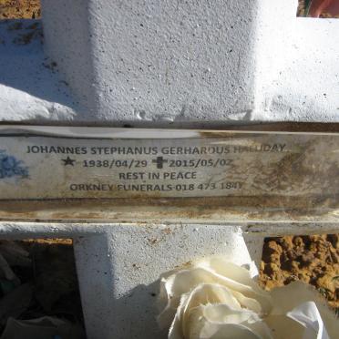 HALLIDAY Johannes Stephanus Gerhardus 1938-2015