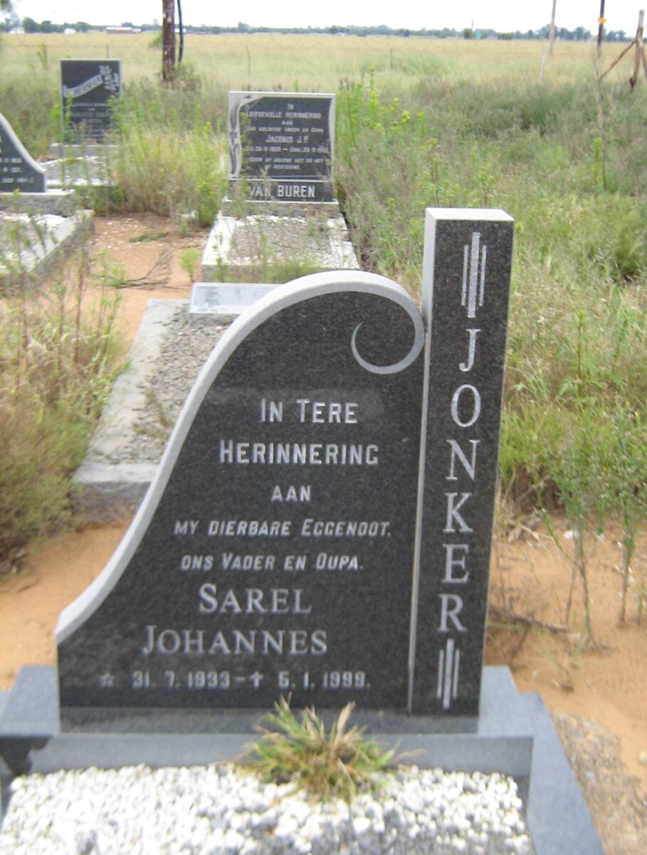 JONKER Sarel Johannes 1933-1999
