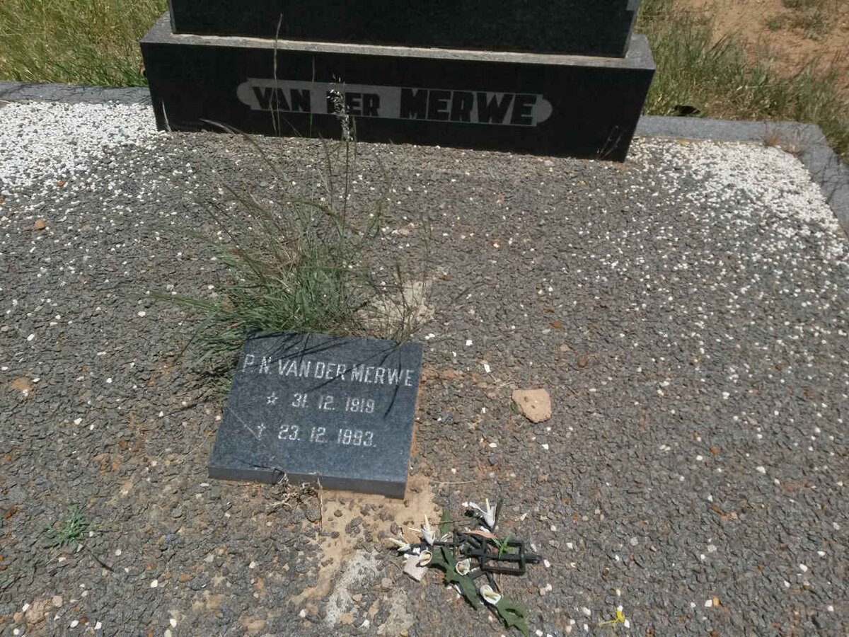 MERWE P.N., van der 1919-1993