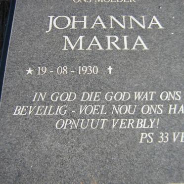 NIEKERK Gabriel Jacobus, van 1925-2003 &amp; Johanna Maria 1930-