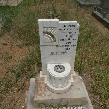 PLOOY André, du 1944-1950