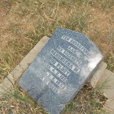 PLOOY Hendriena M., du 1921-1945