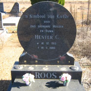 ROOS Hester C. 1913-1980
