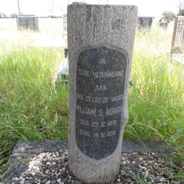 RÖRICH William S. 1878-1958