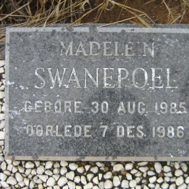 SWANEPOEL Madelein 1985-1986