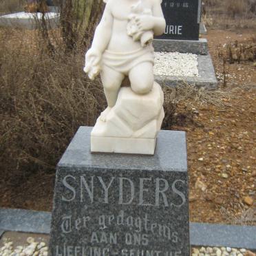 SNYDERS Hennie 1966-1966