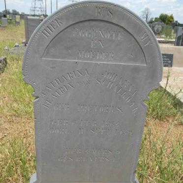 SCHALKWYK Catharina Johanna Beatrix, van nee PRETORIUS 1864-1939