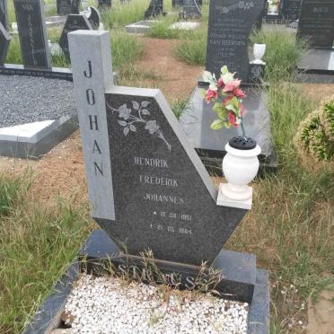 STRAUSS Hendrik Frederik Johannes 1951-1984