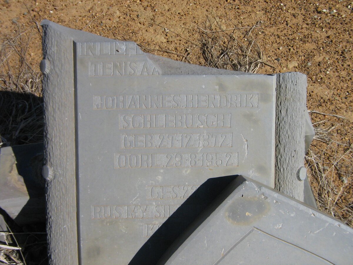 SCHLEBUSCH Johannes Hendrik 1872-1952