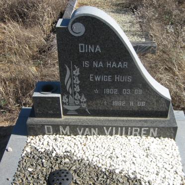 VUUREN D.M., van 1902-1992