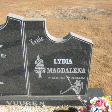 VUUREN Paul Jacobus, Jansen van 1921-2004 &amp; Lydia Magdalena 1919-2004