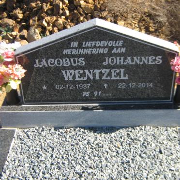 WENTZEL Jacobus Johannes 1937-2014
