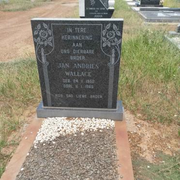 WALLACE Jan Andries 1952-1985