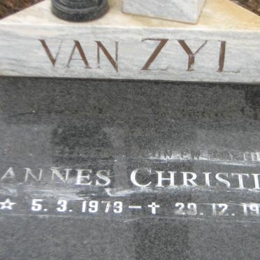 ZYL Johannes Christiaan, van 1973-1983
