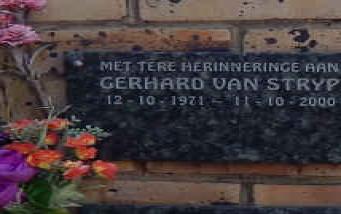 STRYP Gerhard, van 1971-2000