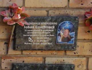 COMBRINCK Johan 1952-2011