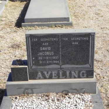 AVELING David Jacobus 1937-1984