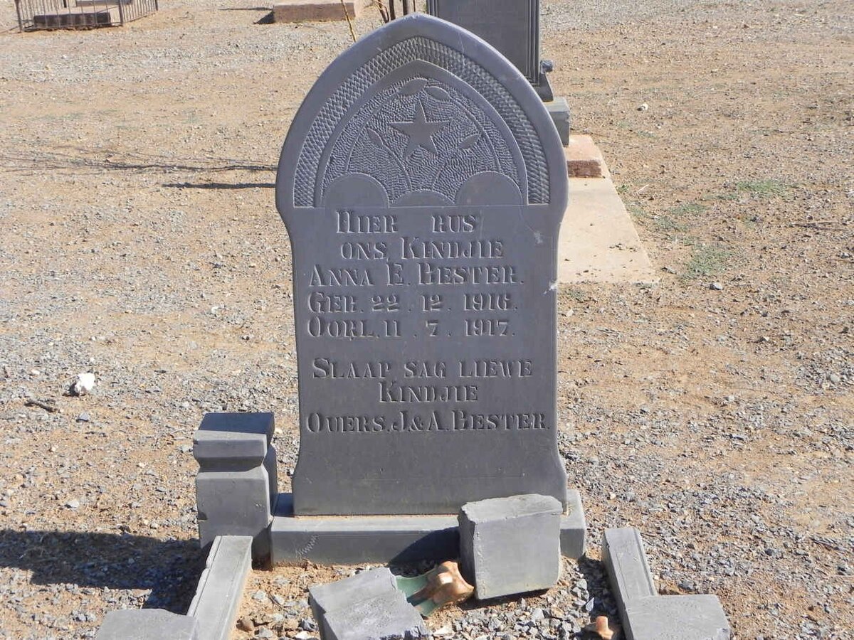 BESTER Anna E. 1916-1917