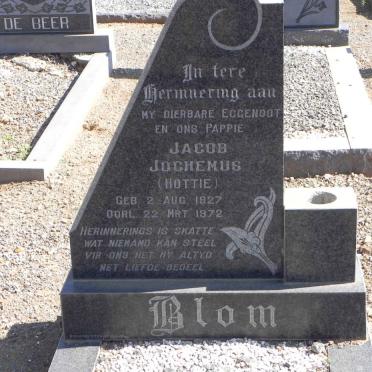 BLOM Jacob Jochemus 1927-1972