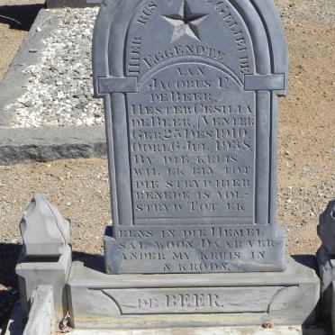 BEER Hester Cesilia, de nee VENTER 1910-1938