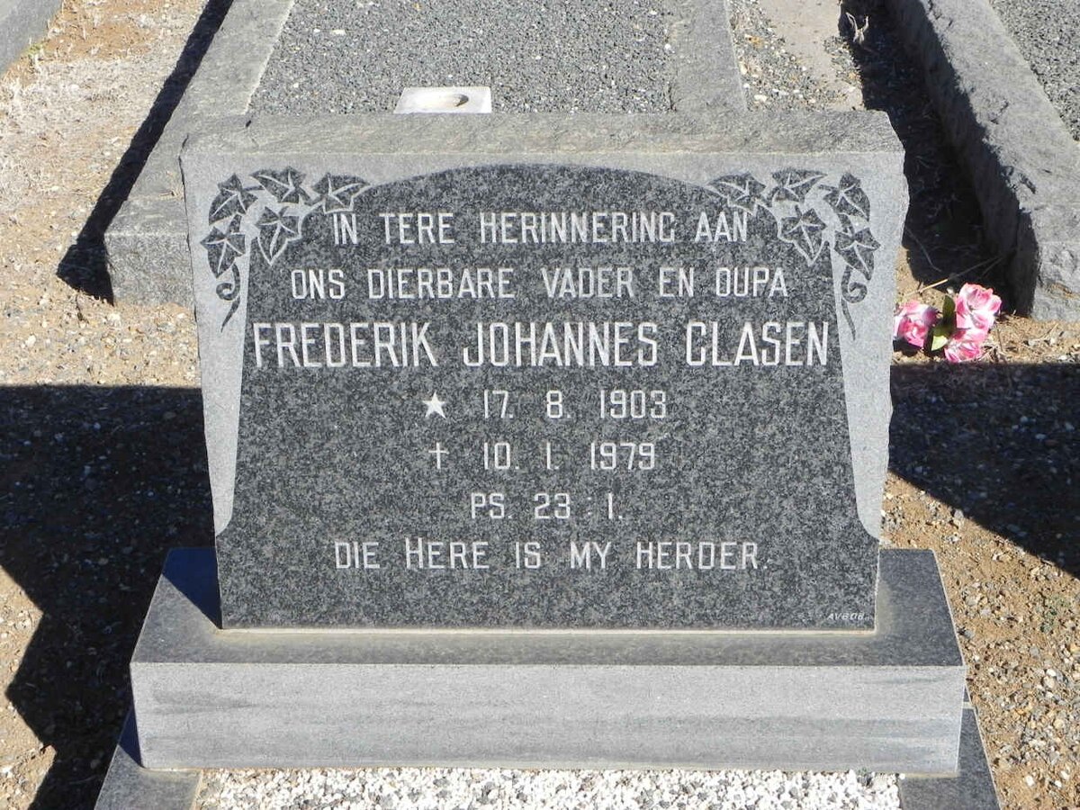 CLASEN Frederik Johannes 1903-1979