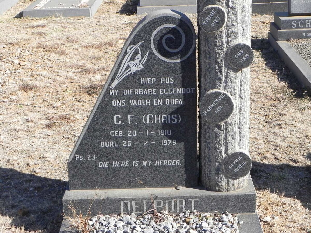 DELPORT C.F. 1910-1979