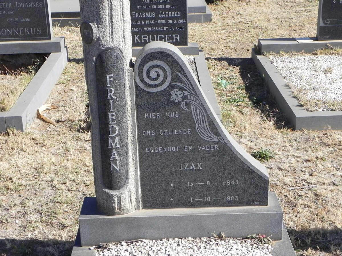 FRIEDMAN Izak 1943-1983