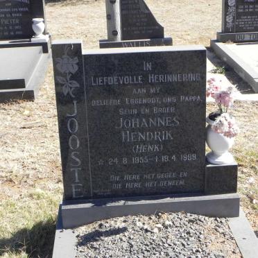 JOOSTE Johannes Hendrik 1955-1989