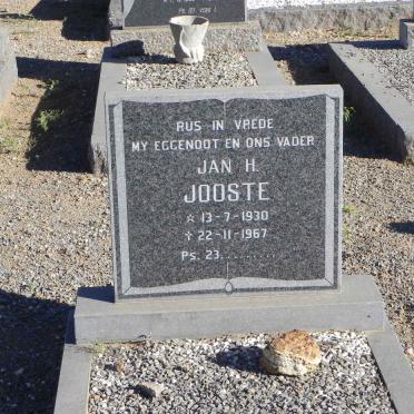 JOOSTE Jan H. 1930-1967