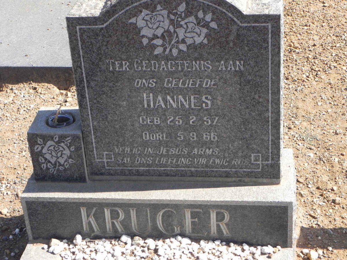 KRUGER Hannes 1957-1966