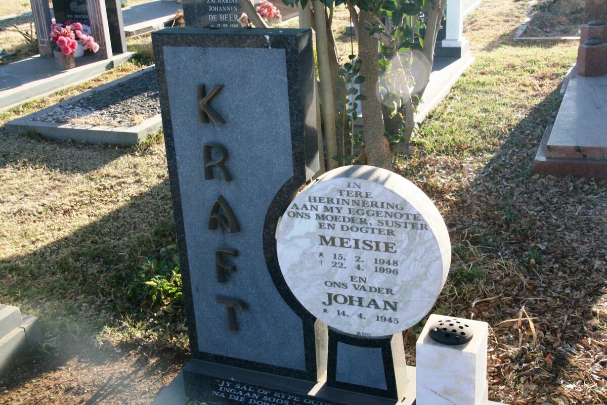 KRAFT Meisie 1948-1996 &amp; Johan 1945-