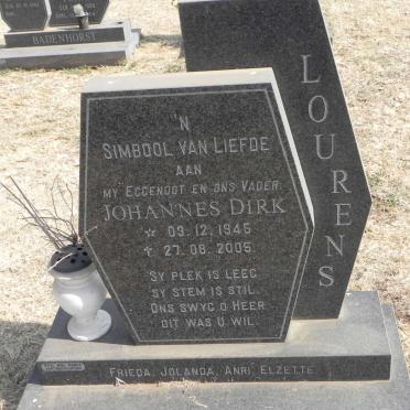 LOURENS Johannes Dirk 1945-2005