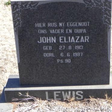 LEWIS John Eliazar 1913-1987