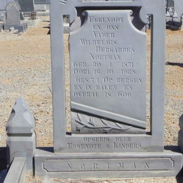 NORTMAN Wilhelmis Bergardes 1871-1928