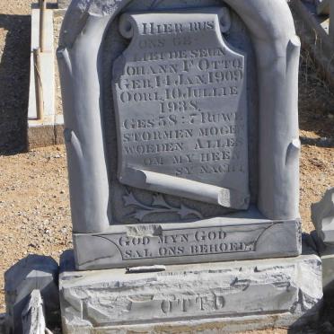 OTTO Johann F. 1909-1938