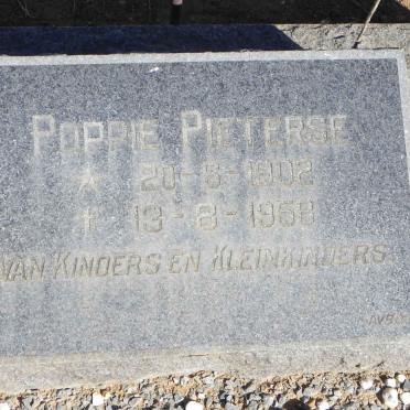 PIETERSE Poppie 1902-1958