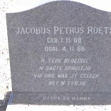 ROETS Jacobus Petrus 1968-1968