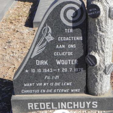 REDELINGHUYS Dirk Wouter 1943-1976