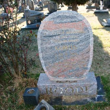 ROODE Kobus 196?-19??