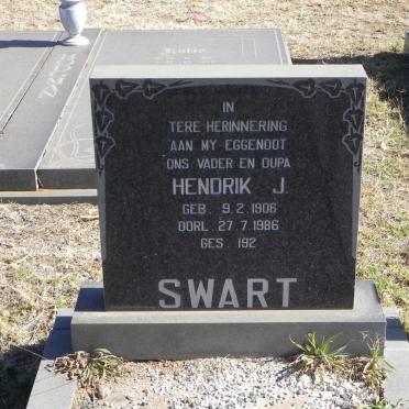 SWART Hendrik J. 1906-1986