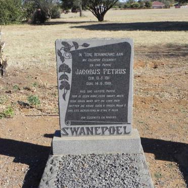SWANEPOEL Jacobus Petrus 1911-1961