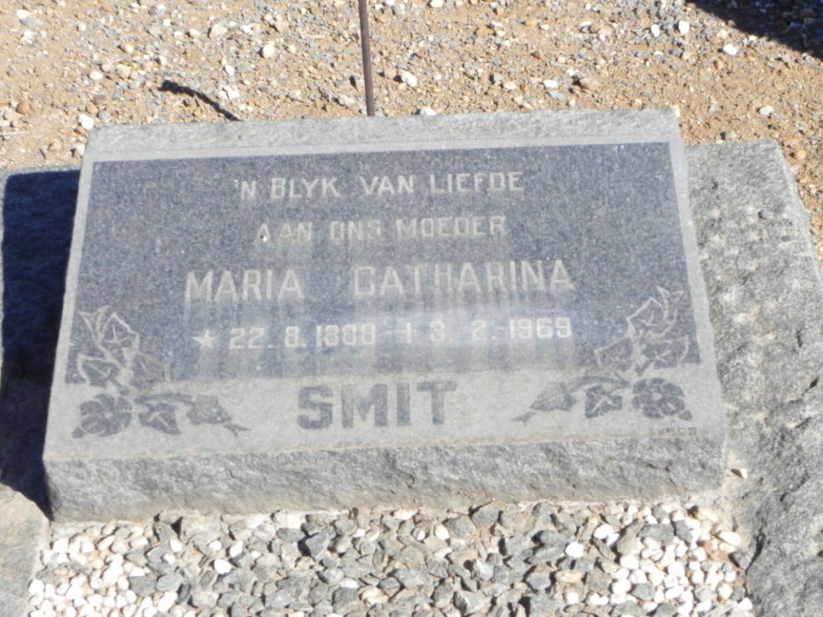 SMIT Maria Catharina 1888-1969