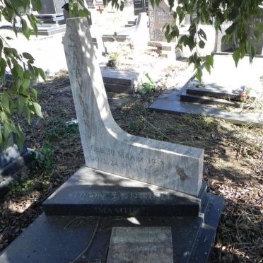 SAAYMAN Deon Ludwich 1958-1999