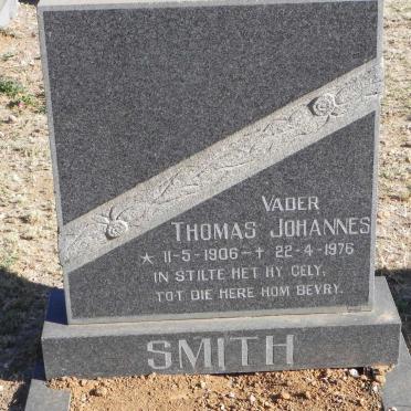 SMITH Thomas Johannes 1906-1976
