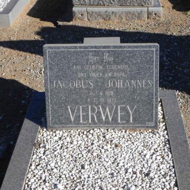 VERWEY Jacobus Johannes 1918-1979