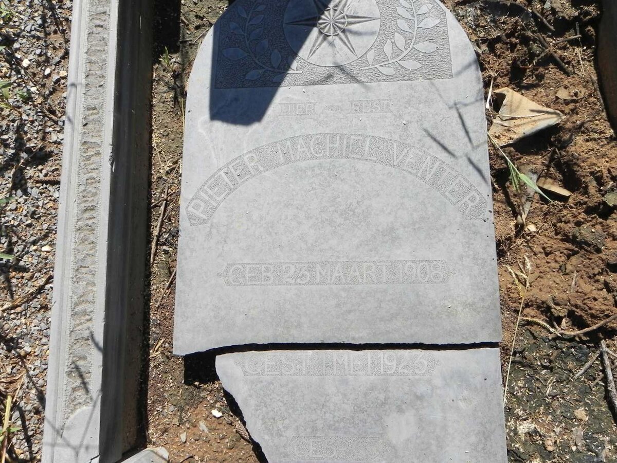 VENTER Pieter Machiel 1908-1923