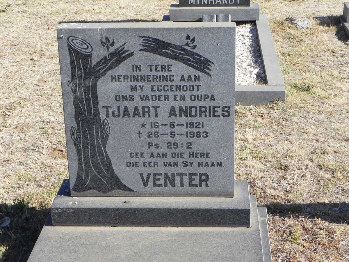VENTER Tjaart Andries 1921-1983
