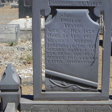 VENTER Jan Adriaan 1879-1943